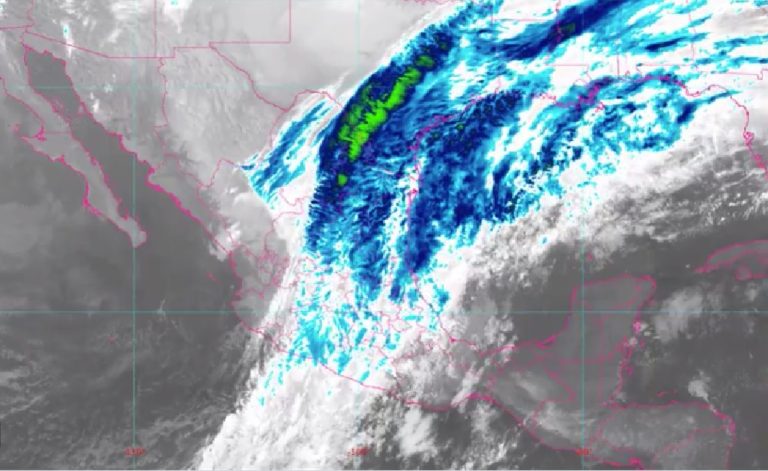 Frente frío número 35 provocará lluvias intensas en Puebla y Veracruz