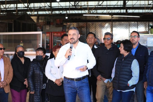 Ayuntamiento de Puebla continúa rehabilitación de 5 mercados en la capital