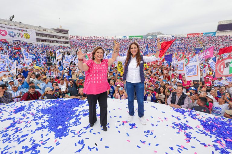 Así inicia campaña Xóchitl Gálvez: el pacto de sangre y sus propuestas en seguridad