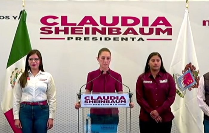 “No estamos viviendo una narcoelección”, asegura Claudia Sheinbaum