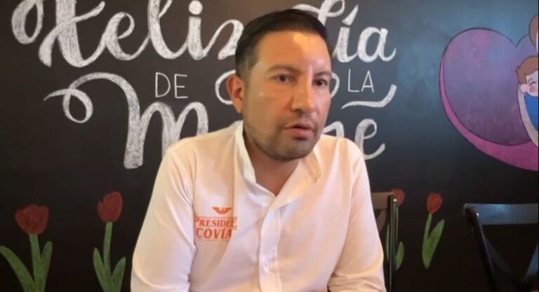 Convoca Eduardo Covián a los ciudadanos de San Andrés Cholula a votar el 2 de junio