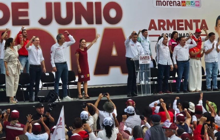 Puebla se sumará al “tren de la transformación”, asegura Armenta durante cierre de campaña