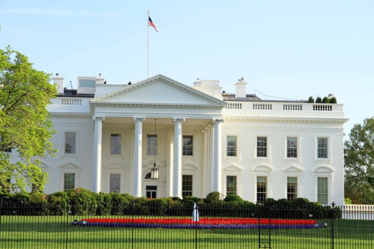 Conductor muere tras estrellar su vehículo contra puerta de la Casa Blanca