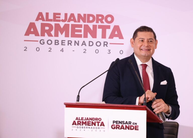 Armenta se reúne con Omar García Harfuch para dialogar sobre estrategia de seguridad en Puebla