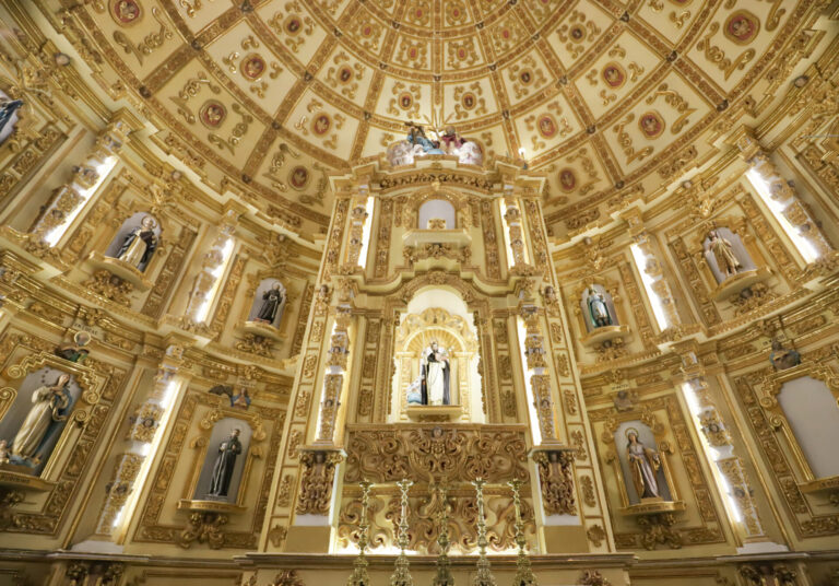 Gobierno de Puebla entrega trabajos de restauración del exconvento de Santo Domingo de Guzmán