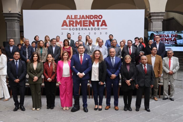 Alejandro Armenta anuncia seis nombramientos para su próxima administración