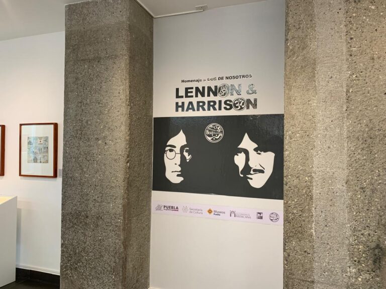 “Lennon y Harrison”, una muestra en la Fonoteca Vicente T. Mendoza de Puebla