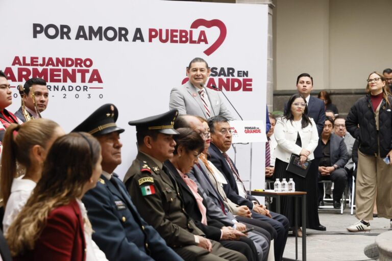 Alejandro Armenta designa al Coronel de Infantería Bernbé Santos al frente de Protección Civil Estatal