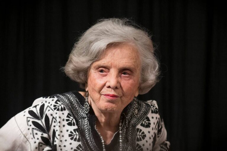 Elena Poniatowska recibirá medalla “Carmen Serdán” en Puebla