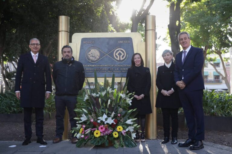 Conmemoran 37 aniversario de la inscripción del Centro Histórico de Puebla como Patrimonio Mundial Unesco