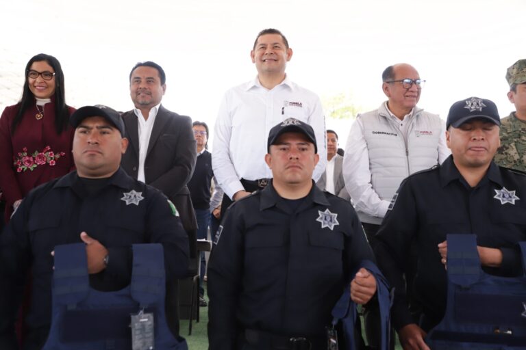 Consolida Alejandro Armenta mejoras en seguridad con el Ayuntamiento de Tehuacán