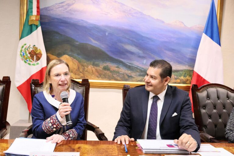 Puebla y Francia refuerzan cooperación con proyectos educativos, tecnológicos y culturales