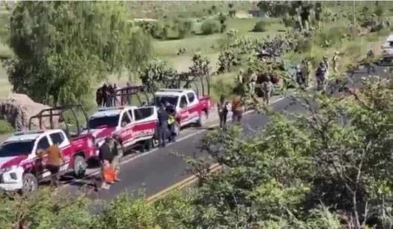 Localizan cuerpos embolsados en carretera de Puebla