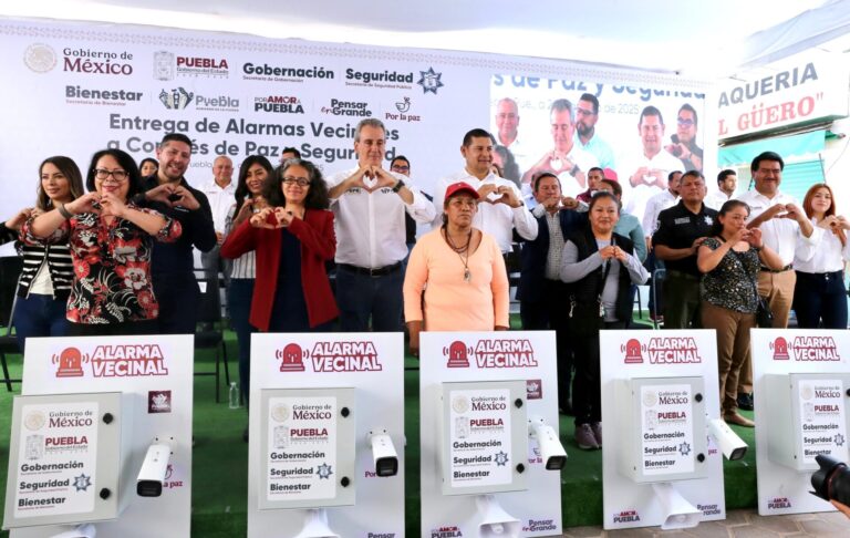 Se instalan primeros 100 comités vecinales de Paz en Puebla capital