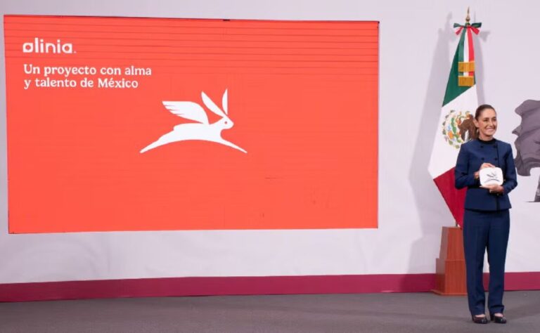 Presentan emblema de Olinia; primeros vehículos estarán listos en 2026