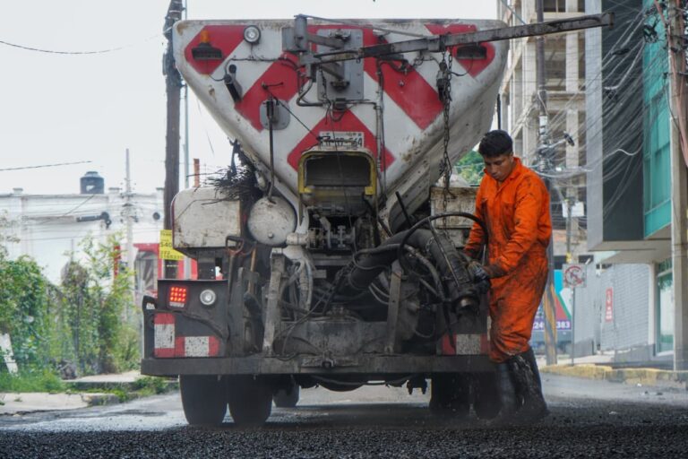 Amplía ayuntamiento de Puebla trabajo de bacheo