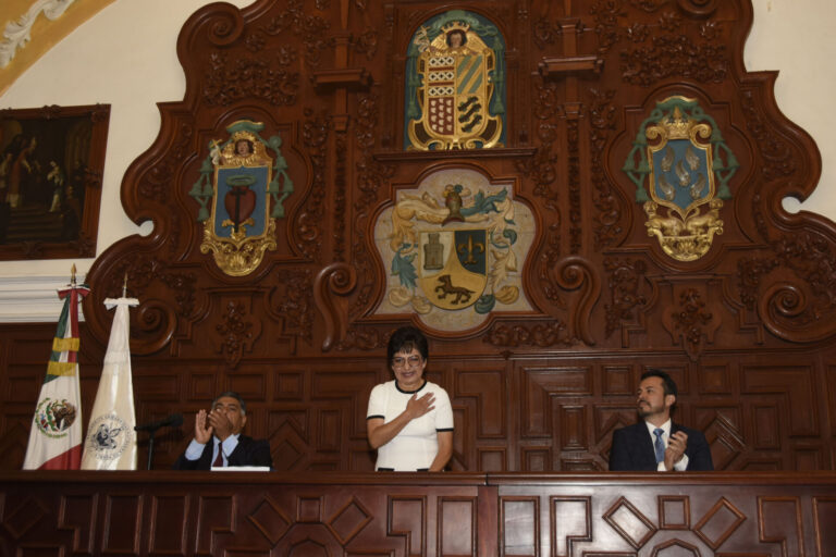 Rectora Lilia Cedillo presenta Cuarto Informe de Labores y rinde protesta para el periodo 2025-2029