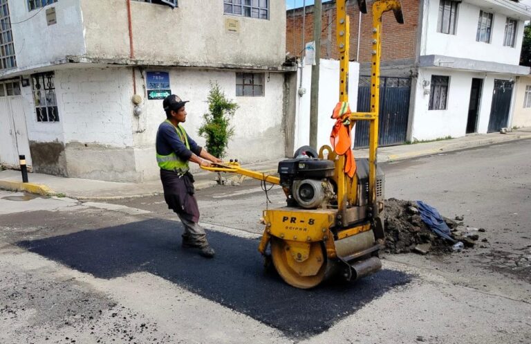 Ayuntamiento de Puebla continúa Campaña Capitalina Bacheando Puebla
