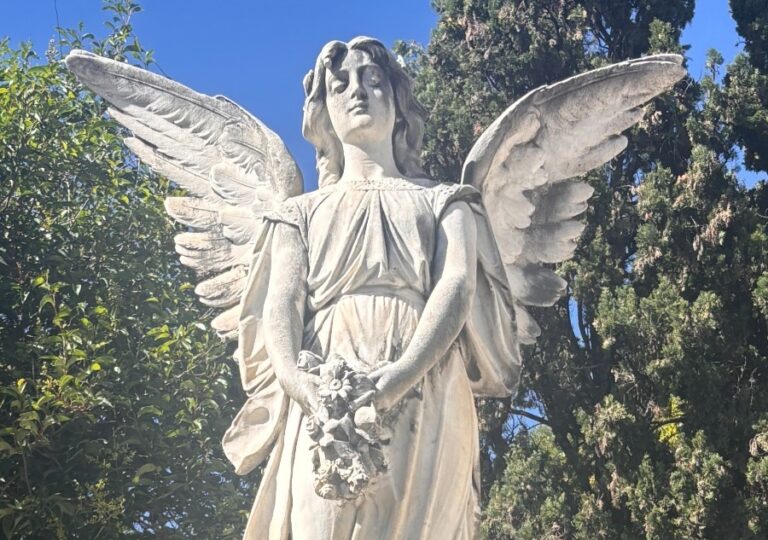 Estética del duelo: ángeles funerarios y su simbolismo en los panteones Municipal y Francés