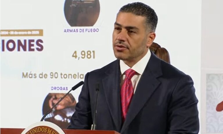 Crimen organizado detrás del asesinato de Carlos Manzo, confirma García Harfuch